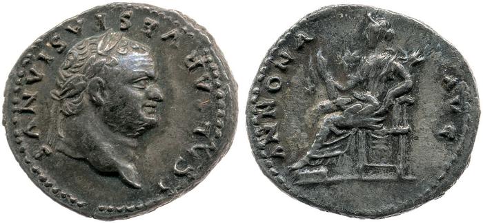 реверс RIC II, Part 1 (second edition) Vespasian 972