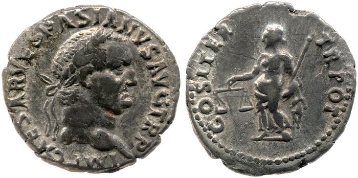 reverse RIC II, Part 1 (second edition) Vespasian 1107