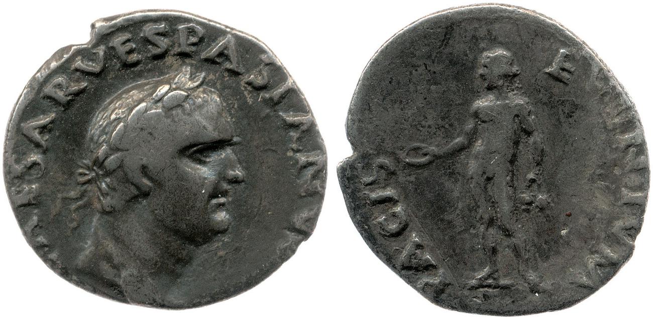 аверс RIC II, Part 1 (second edition) Vespasian 1375