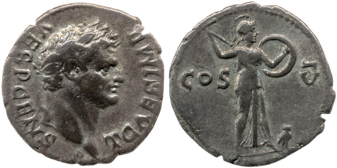 аверс RIC II, Part 1 (second edition) Vespasian 1482