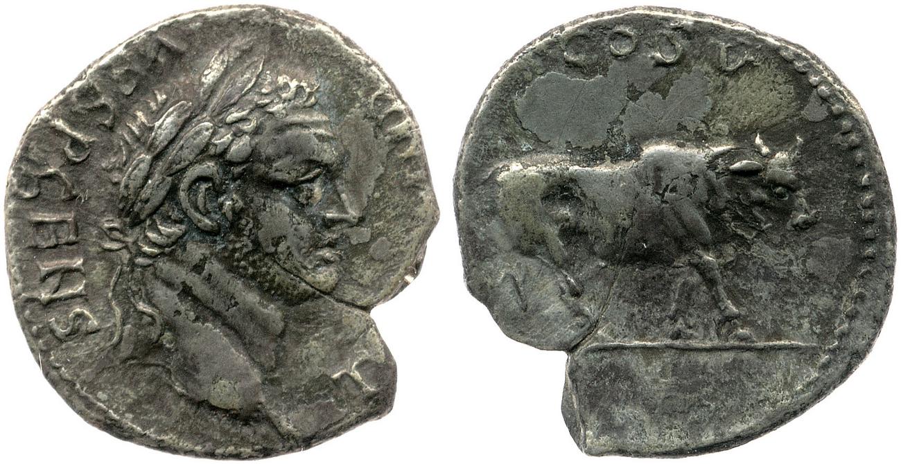 аверс RIC II, Part 1 (second edition) Vespasian 1483