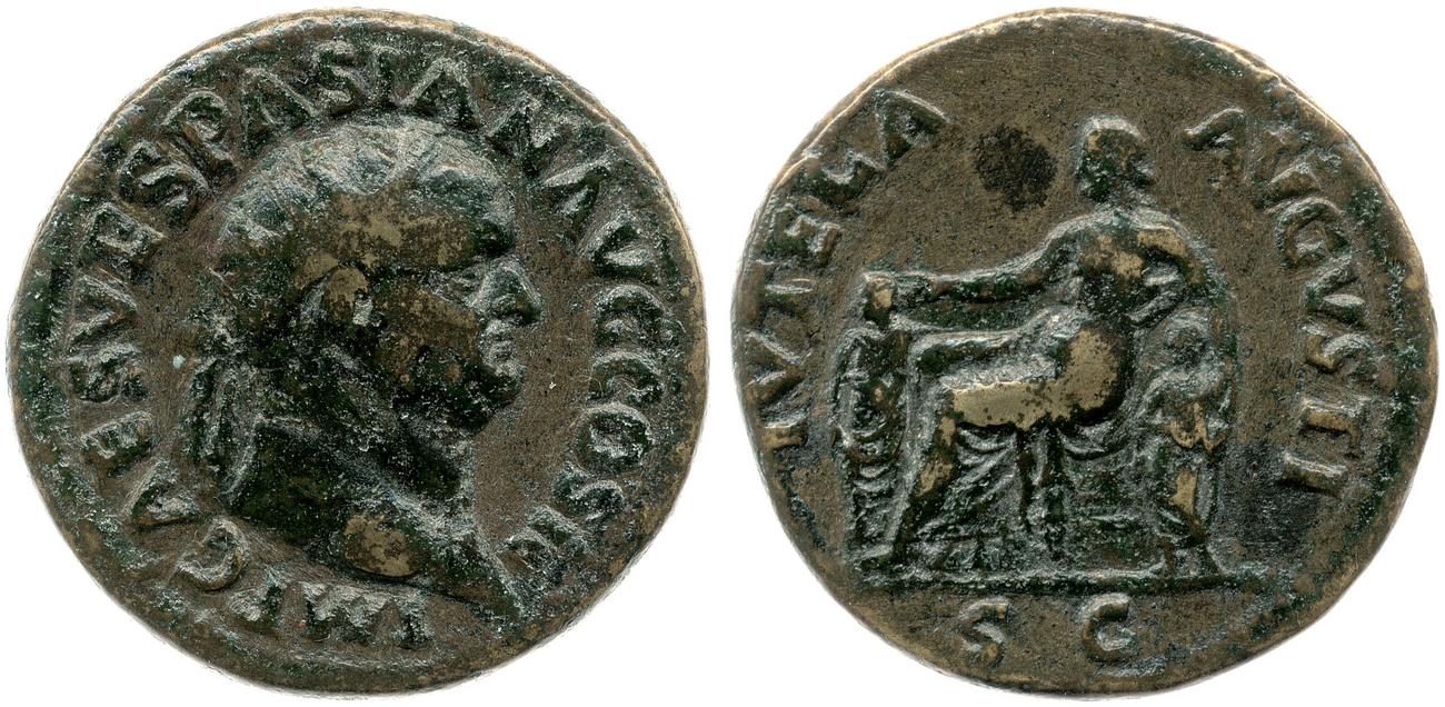 аверс RIC II, Part 1 (second edition) Vespasian 282