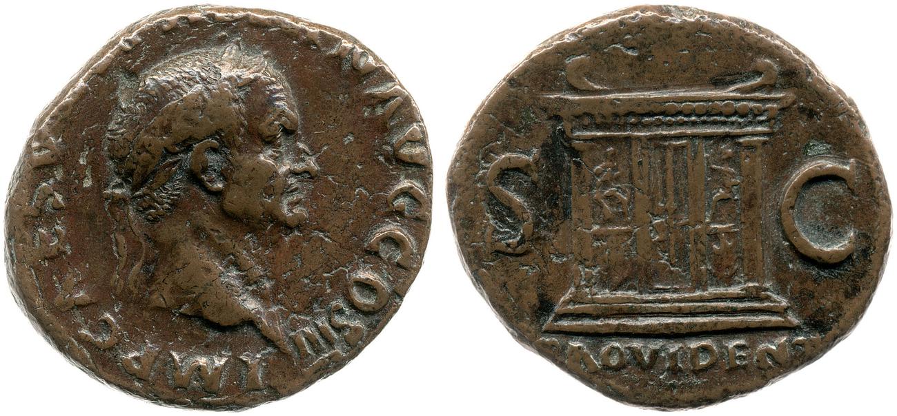 аверс RIC II, Part 1 (second edition) Vespasian 317