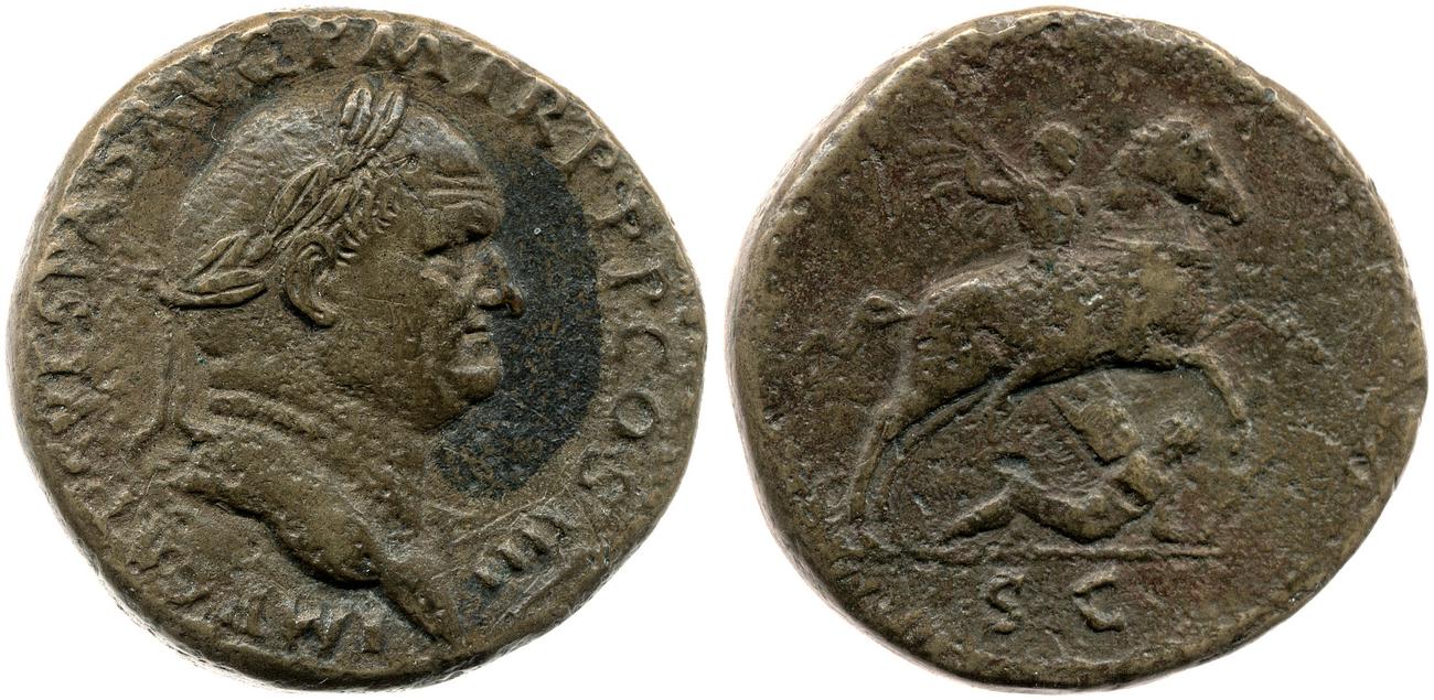 аверс RIC II, Part 1 (second edition) Vespasian 386