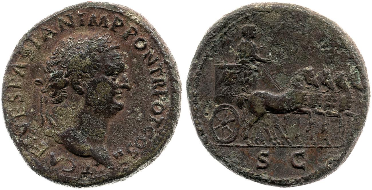 RIC II, Part 1 (second edition) Vespasian 431, аверс, Британский музей