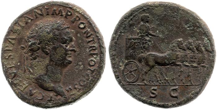 RIC II, Part 1 (second edition) Vespasian 431, реверс, Британский музей