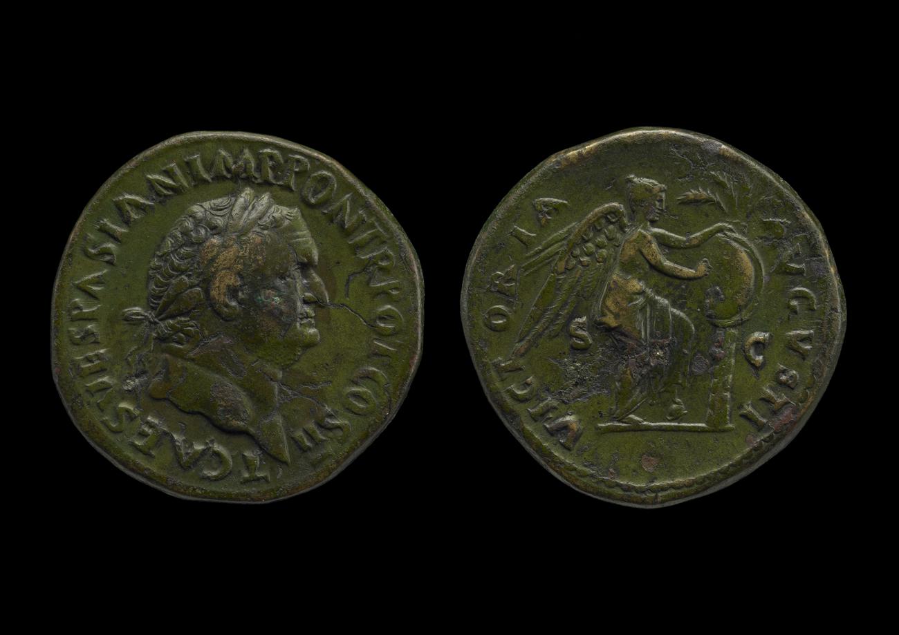 RIC II, Part 1 (second edition) Vespasian 433, аверс, Британский музей