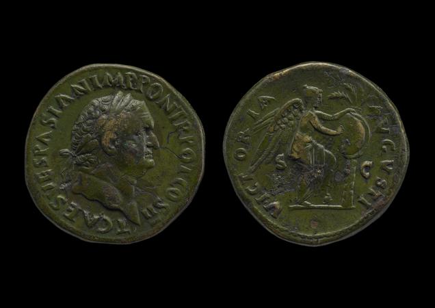 RIC II, Part 1 (second edition) Vespasian 433, реверс, Британский музей