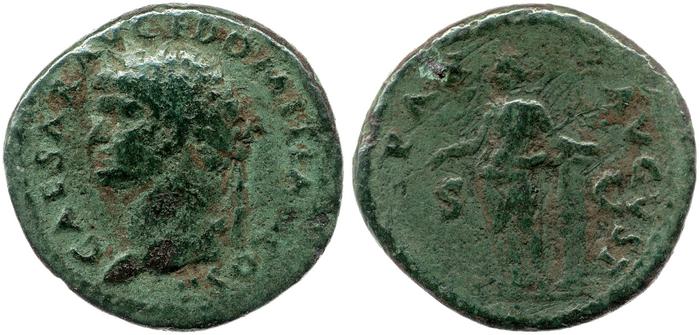 RIC II, Part 1 (second edition) Vespasian 670, реверс, bm