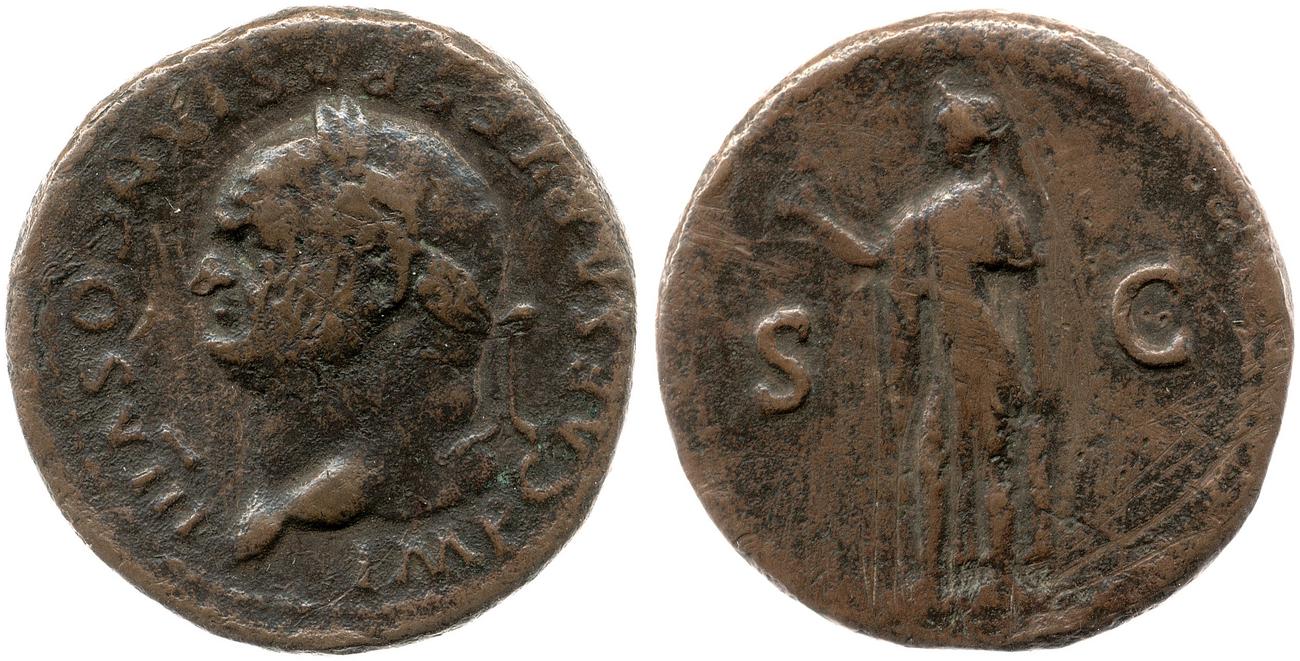 аверс RIC II, Part 1 (second edition) Vespasian 1011