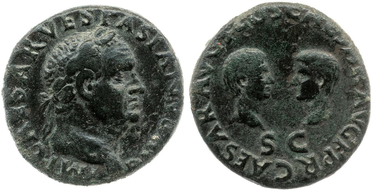 аверс RIC II, Part 1 (second edition) Vespasian 1321