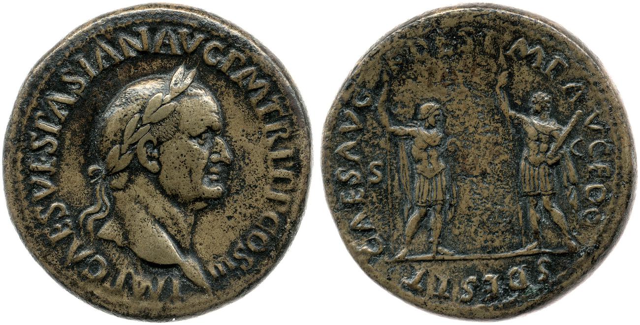 аверс RIC II, Part 1 (second edition) Vespasian 143