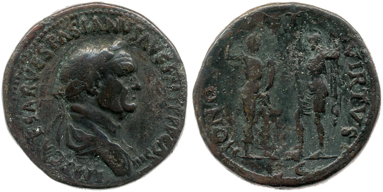 аверс RIC II, Part 1 (second edition) Vespasian 79