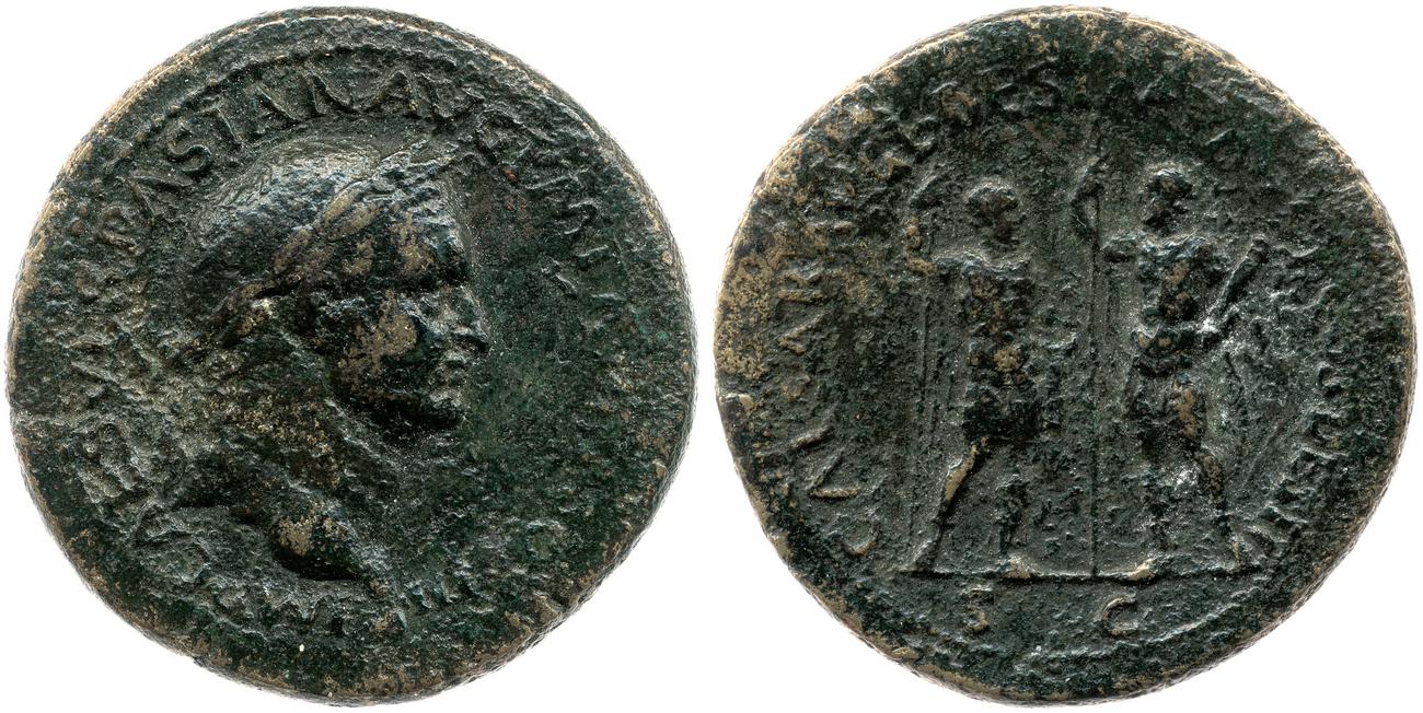 аверс RIC II, Part 1 (second edition) Vespasian 1132