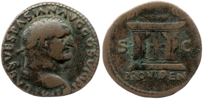 reverse RIC II, Part 1 (second edition) Vespasian 1235