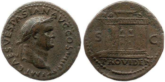 reverse RIC II, Part 1 (second edition) Vespasian 1234