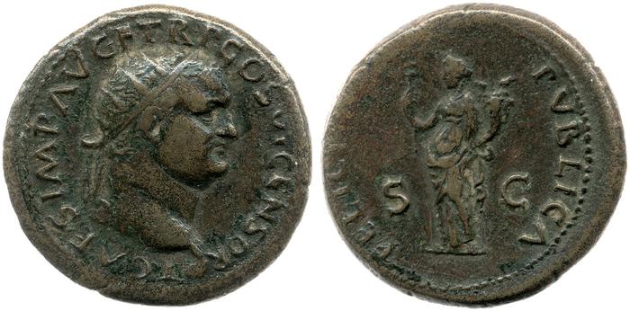 reverse RIC II, Part 1 (second edition) Vespasian 1253