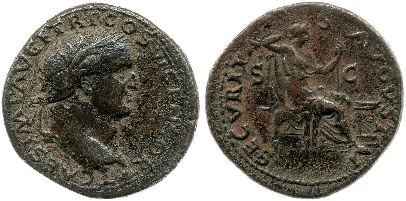 obverse RIC II, Part 1 (second edition) Vespasian 1265