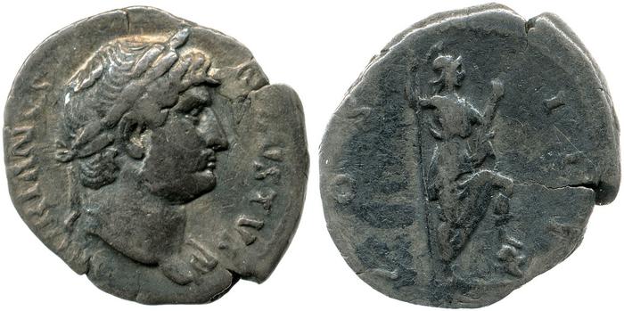 RIC II, Part 3 (second edition) Hadrian 851, реверс, bm