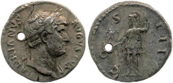 RIC II, Part 3 (second edition) Hadrian 722, реверс, bm