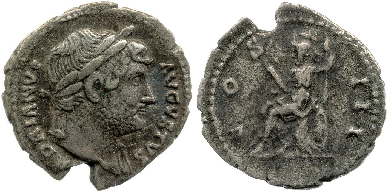obverse RIC II, Part 3 (second edition) Hadrian 862