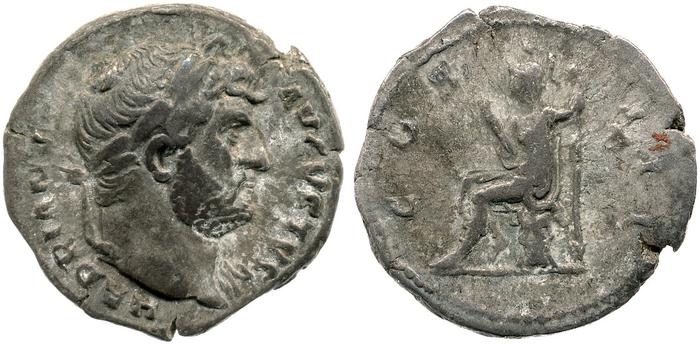 RIC II, Part 3 (second edition) Hadrian 862, реверс, bm