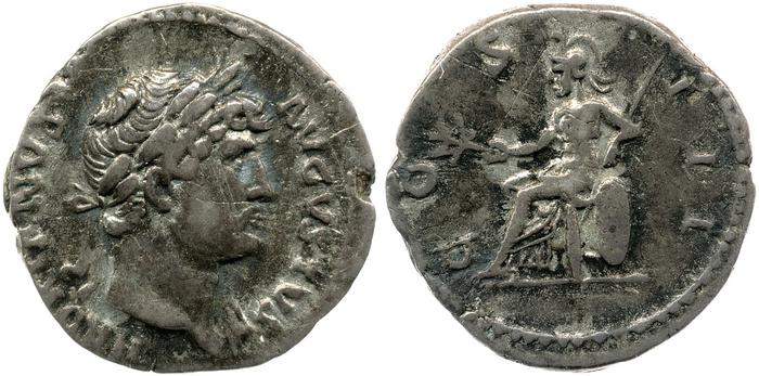 RIC II, Part 3 (second edition) Hadrian 794, реверс, bm