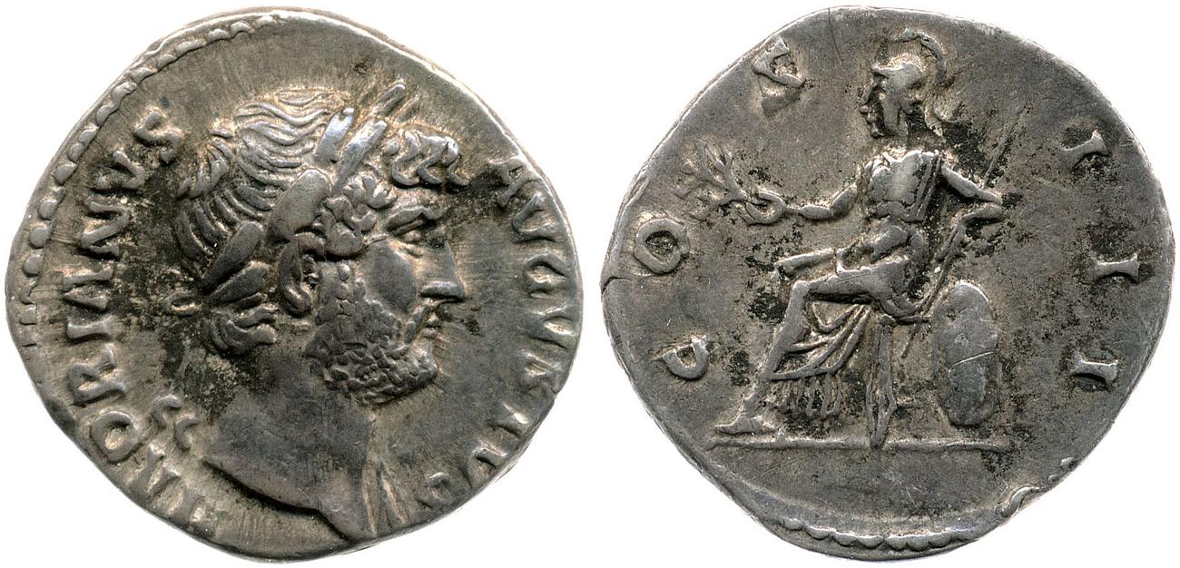 RIC II, Part 3 (second edition) Hadrian 794, аверс, bm