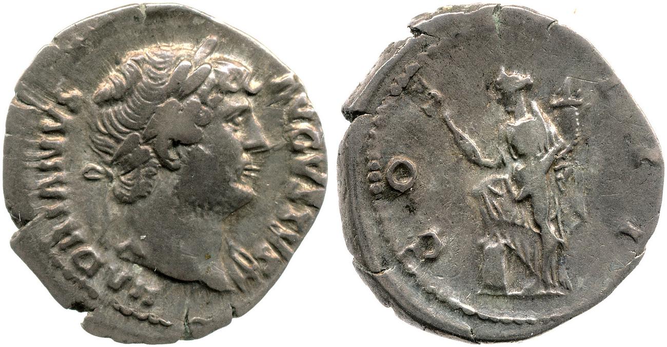 RIC II, Part 3 (second edition) Hadrian 845, аверс, bm