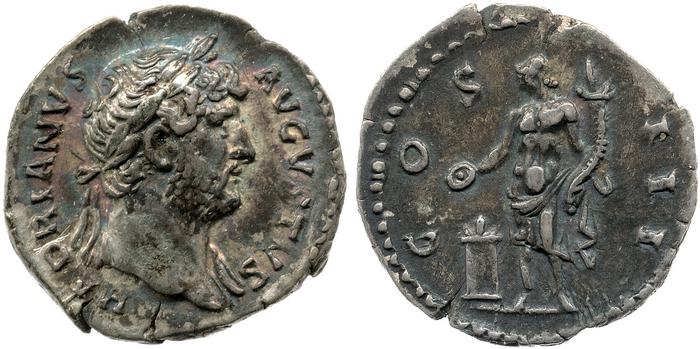 RIC II, Part 3 (second edition) Hadrian 724, реверс, bm