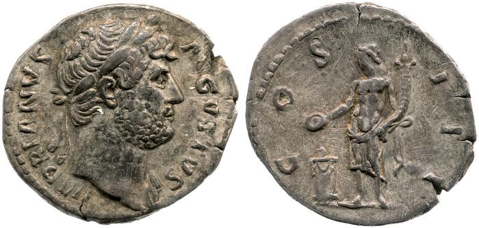 RIC II, Part 3 (second edition) Hadrian 724, реверс, bm