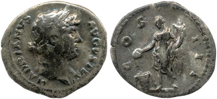 RIC II, Part 3 (second edition) Hadrian 724, реверс, bm