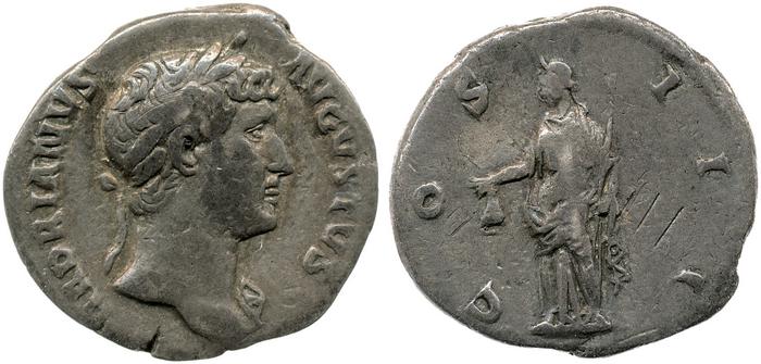 RIC II, Part 3 (second edition) Hadrian 720, реверс, Британский музей
