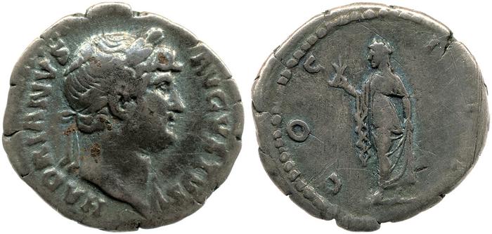 RIC II, Part 3 (second edition) Hadrian 714, реверс, bm