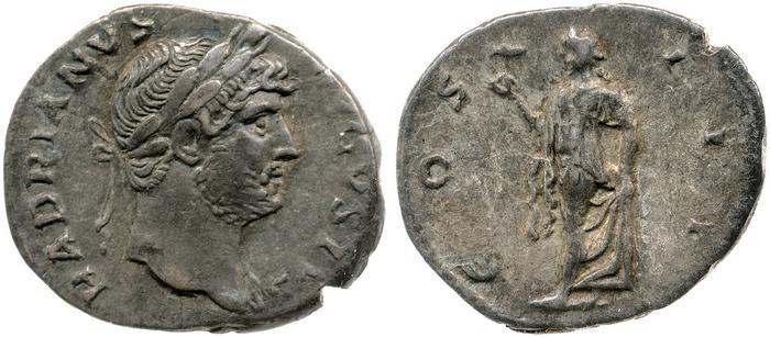 RIC II, Part 3 (second edition) Hadrian 714, реверс, bm