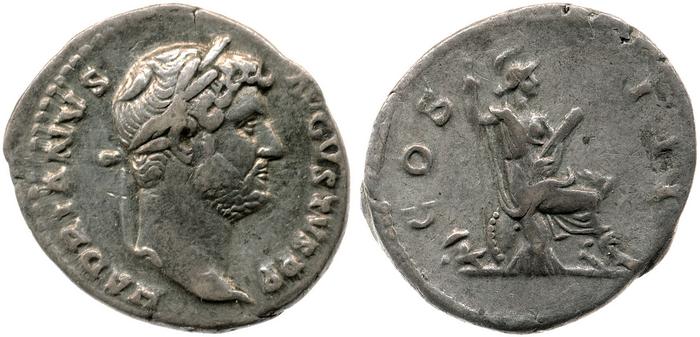 RIC II, Part 3 (second edition) Hadrian 919, реверс, bm