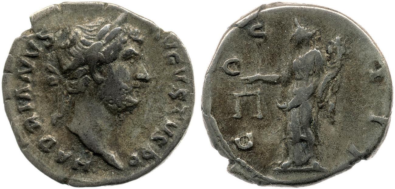RIC II, Part 3 (second edition) Hadrian 3028, аверс, Британский музей