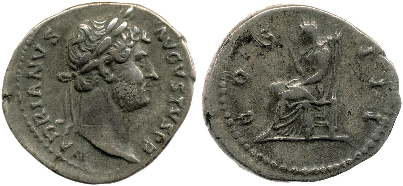 RIC II, Part 3 (second edition) Hadrian 914, аверс, bm
