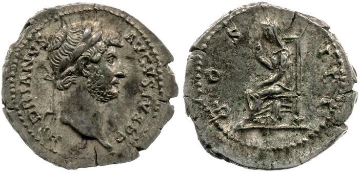 RIC II, Part 3 (second edition) Hadrian 914, реверс, bm
