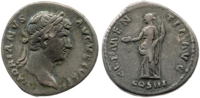 RIC II, Part 3 (second edition) Hadrian 948, реверс, bm