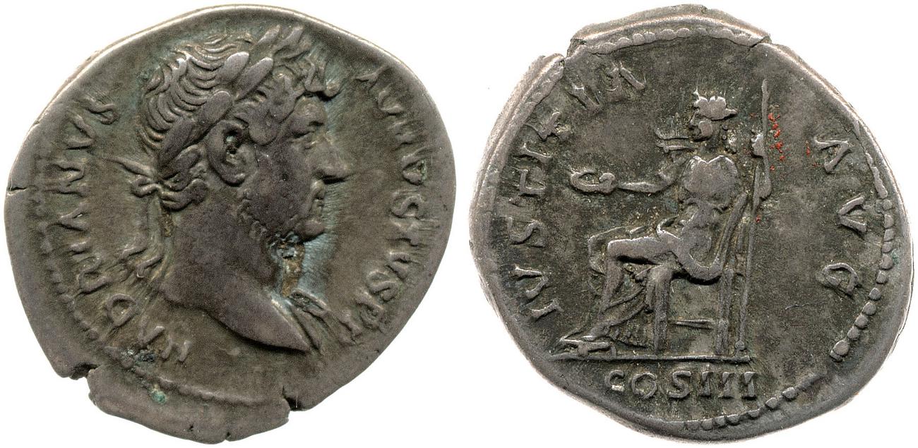 obverse RIC II, Part 3 (second edition) Hadrian 955