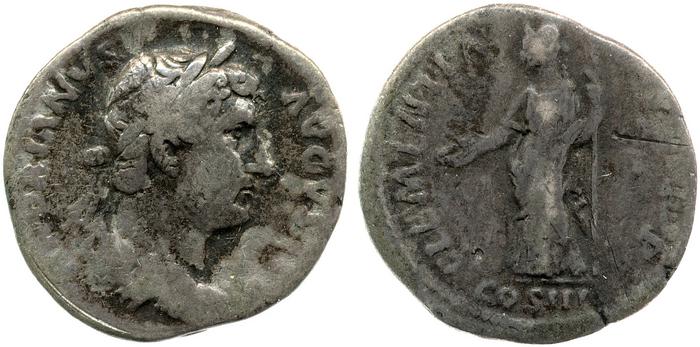 реверс RIC II, Part 3 (second edition) Hadrian 1012