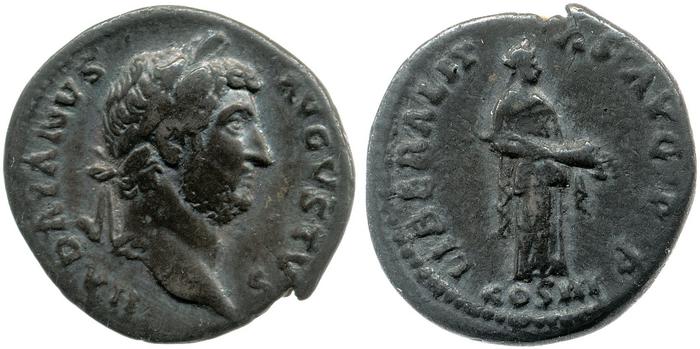 реверс RIC II, Part 3 (second edition) Hadrian 1039
