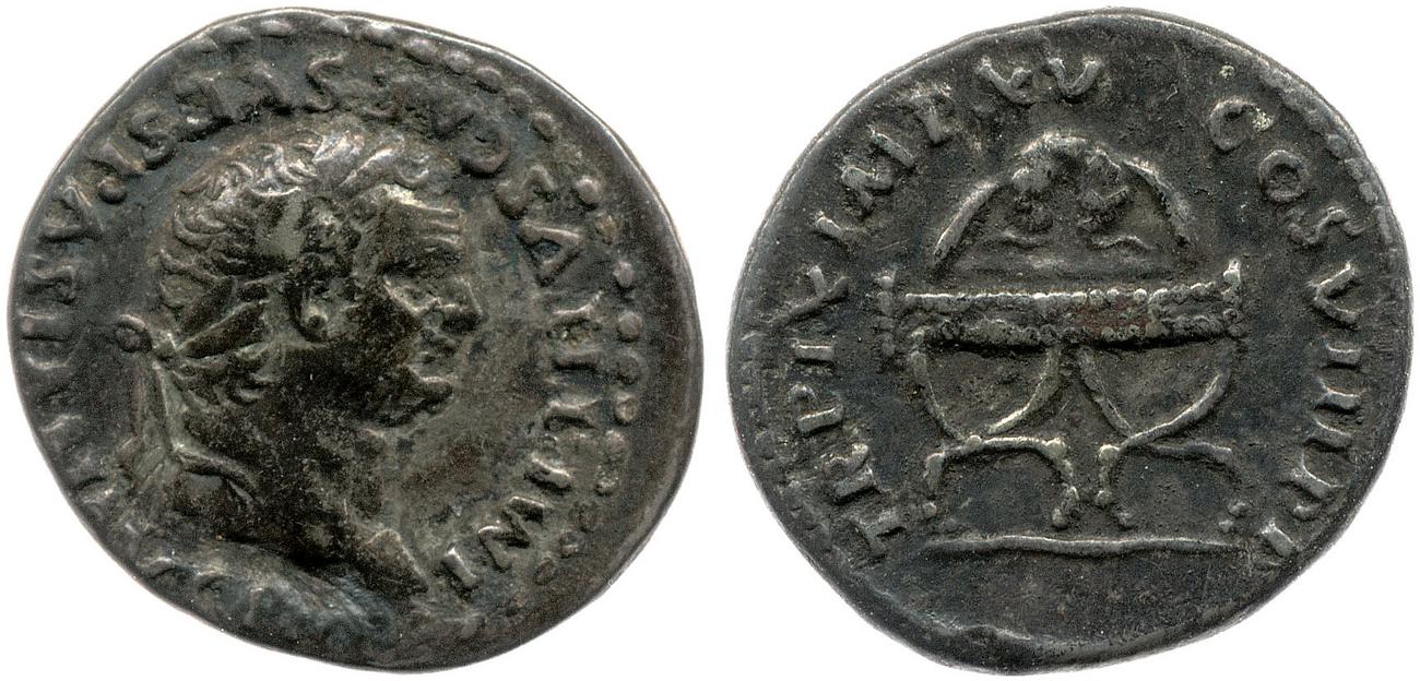 RIC II, Part 1 (second edition) Titus 108, аверс, bm