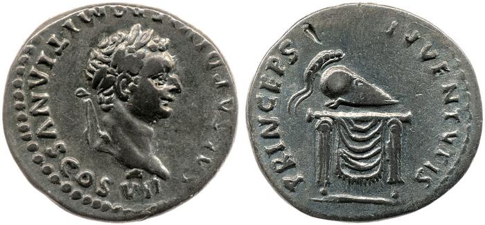 RIC II, Part 1 (second edition) Titus 271, реверс, bm