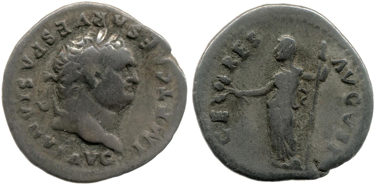 аверс RIC II, Part 1 (second edition) Titus 3