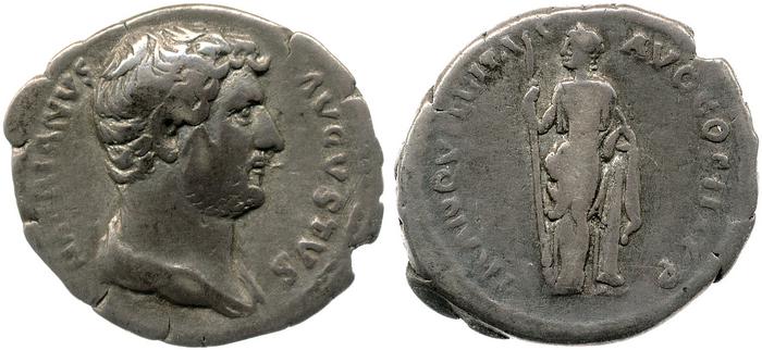 реверс RIC II, Part 3 (second edition) Hadrian 1135
