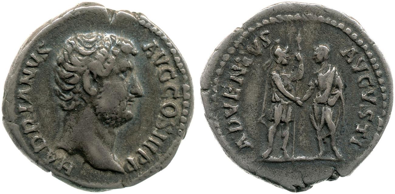 аверс RIC II, Part 3 (second edition) Hadrian 1978