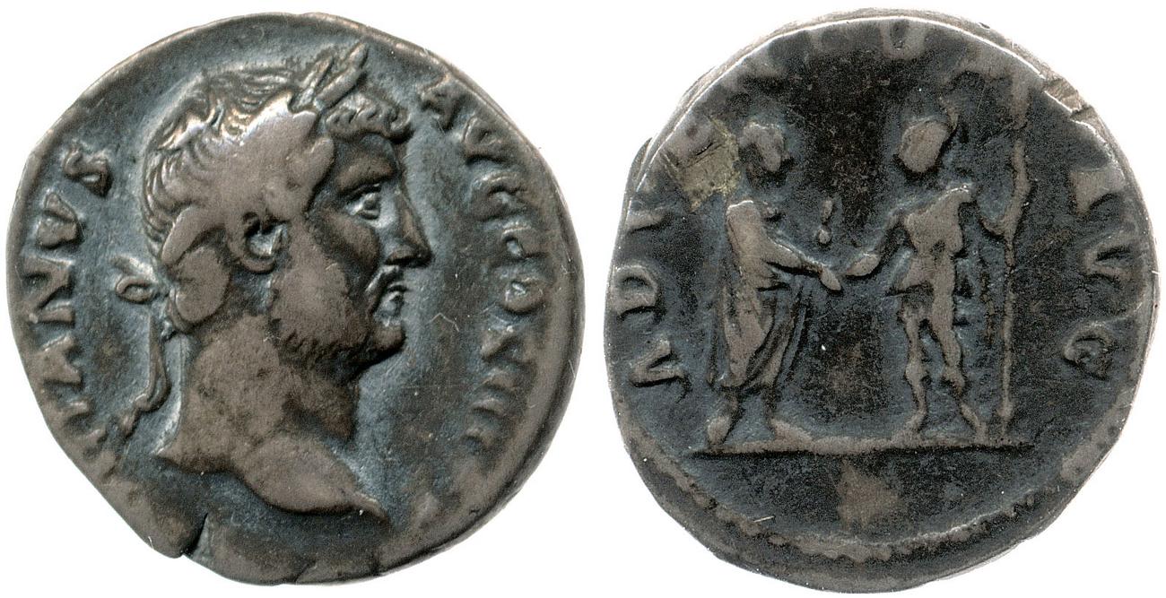 аверс RIC II, Part 3 (second edition) Hadrian 1987
