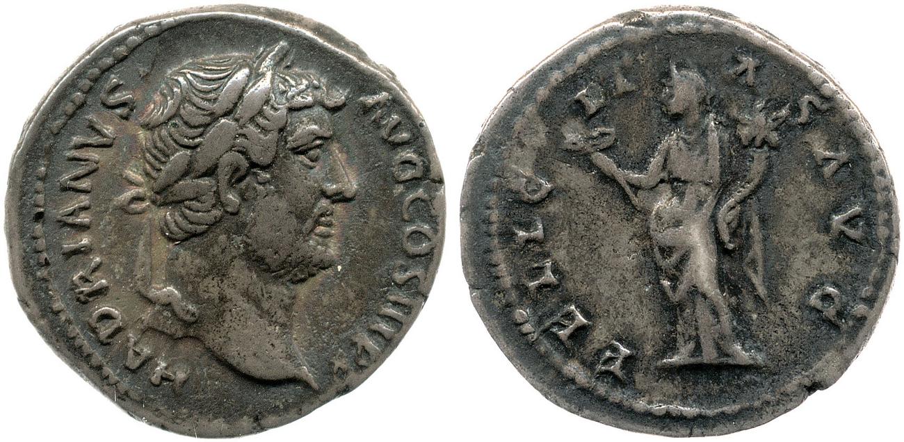obverse RIC II, Part 3 (second edition) Hadrian 2008